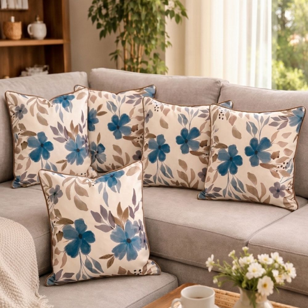 Oil Painting Inspired Cushion Covers Set of 5