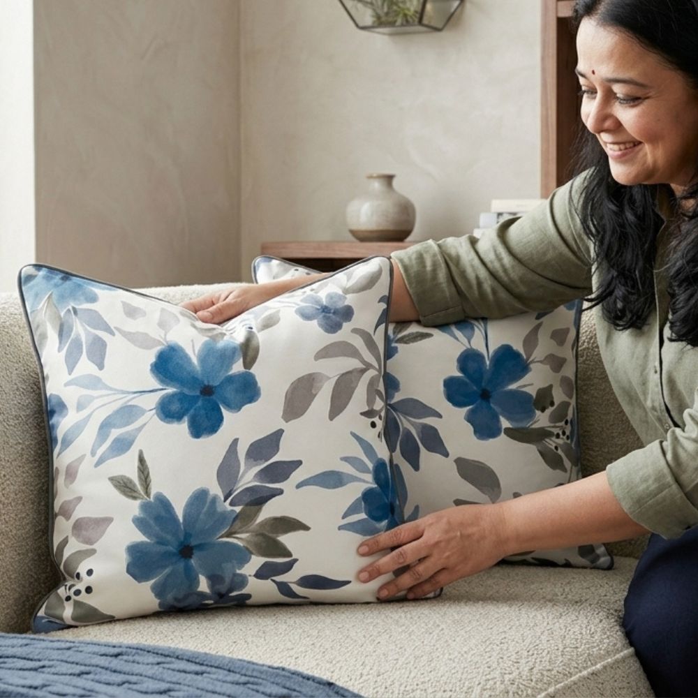 Oil Painting Inspired Cushion Covers Set of 5