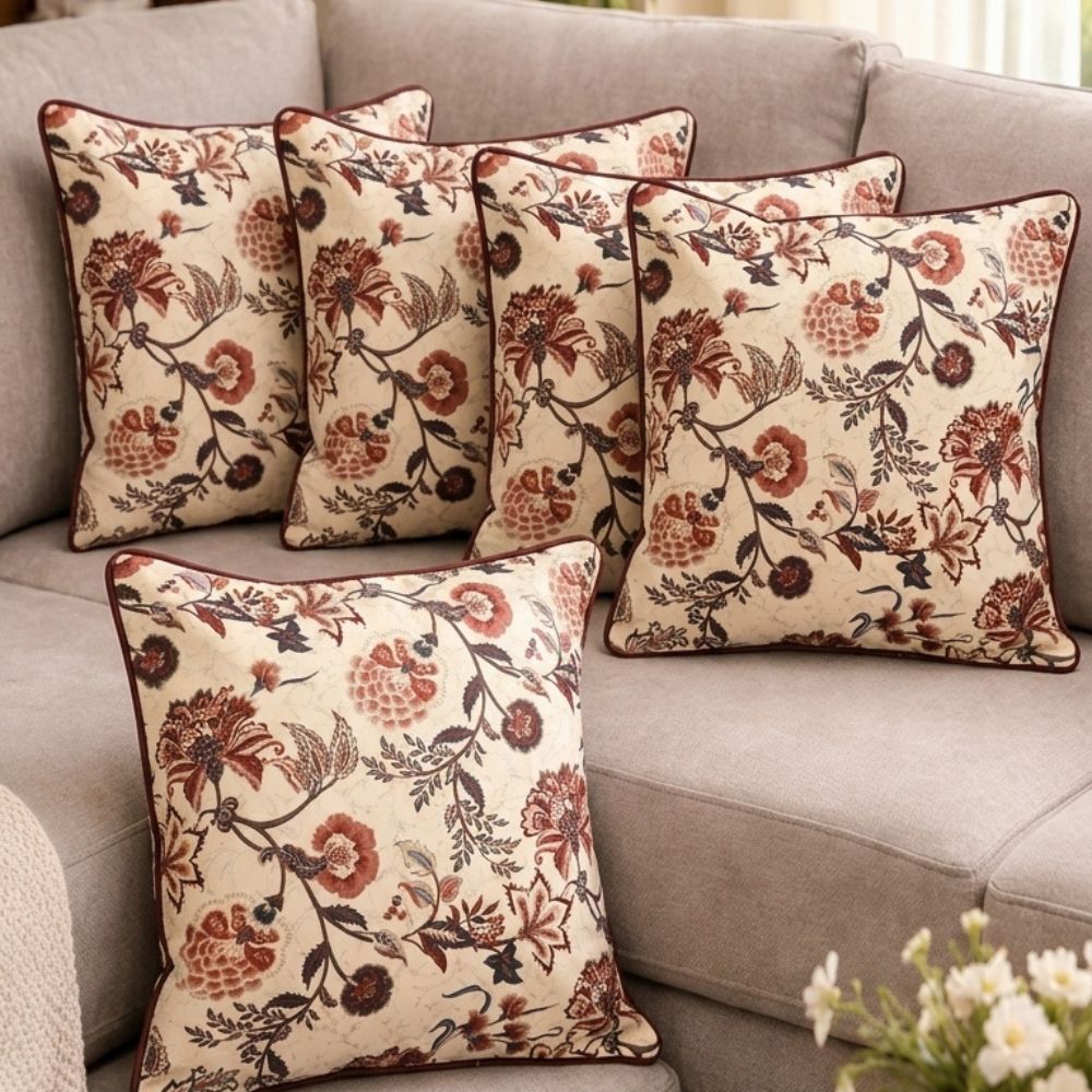 Timeless Magenta Cushion Covers - Set of 5