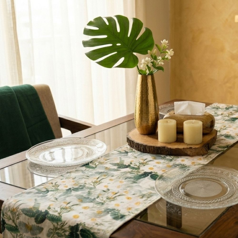 Nature's Canvas: Table Runner