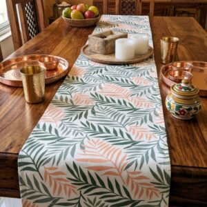 Floral Print Table Runner