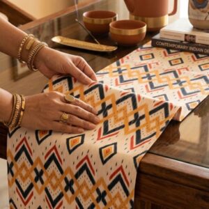 Ikat Dreams Table Runner