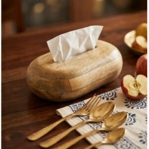 The Mango Wood Tissue Box