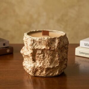 Upcycled Beer Bottle Candle